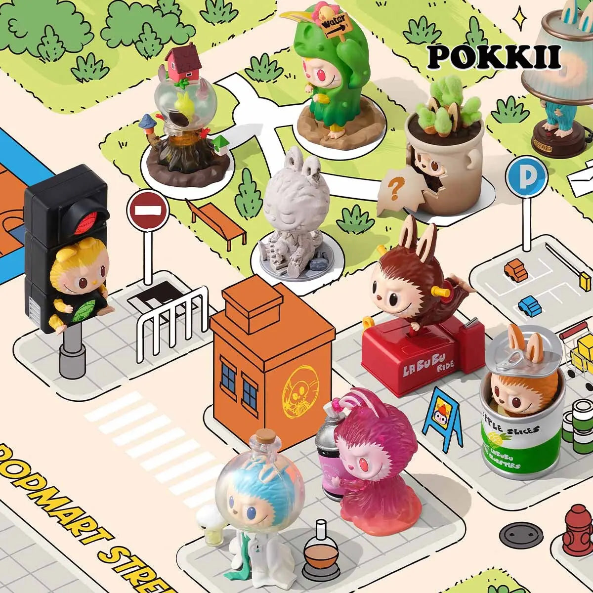 THE MONSTERS Almost Hidden Series Blind Box Figures