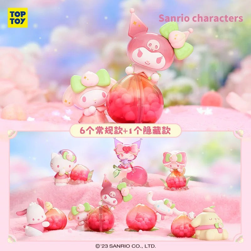 Sanrio Family "Vitality Peach Paradise" Blind Box