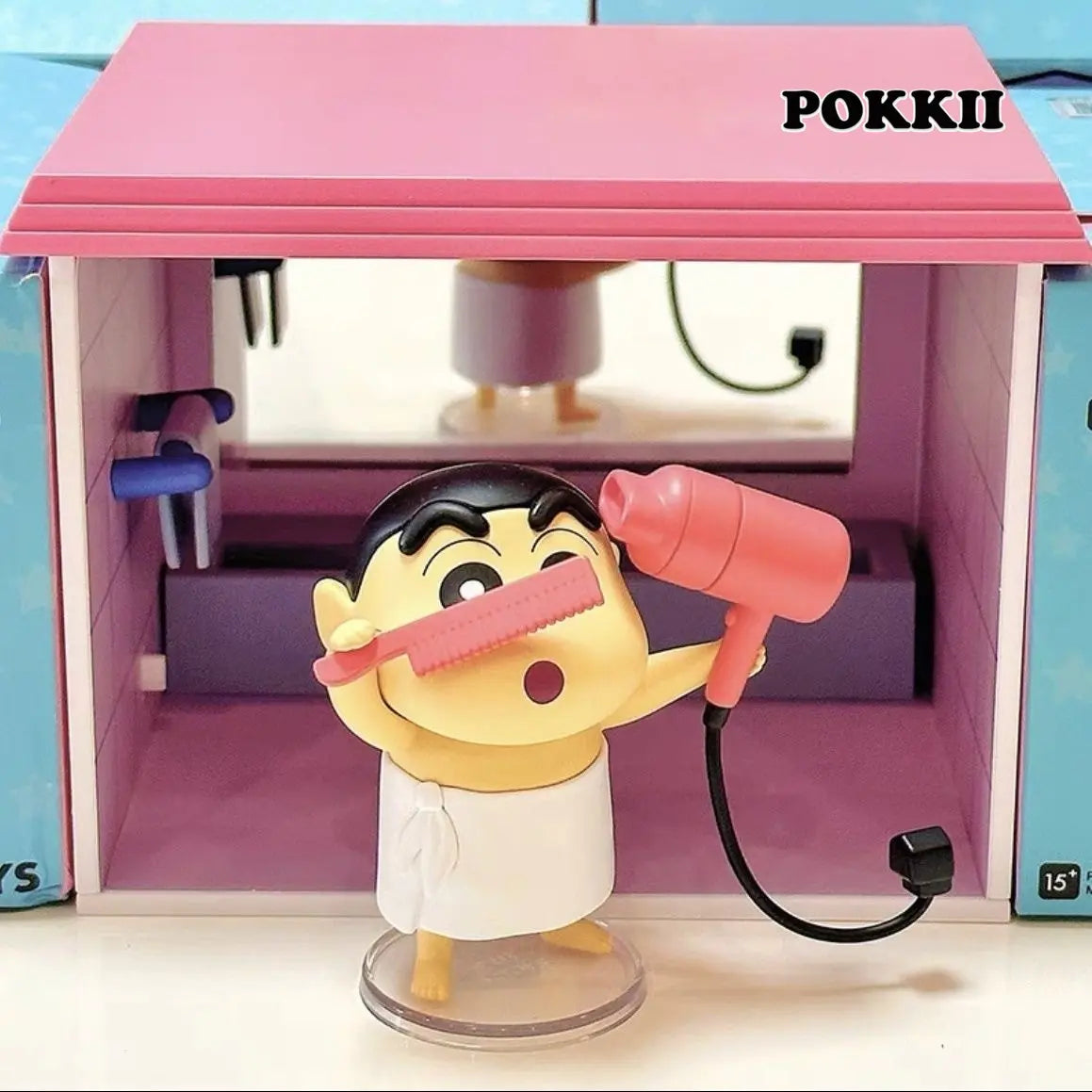 Crayon Shin-Chan "Kasukabe Family" Series Blind Box Figure