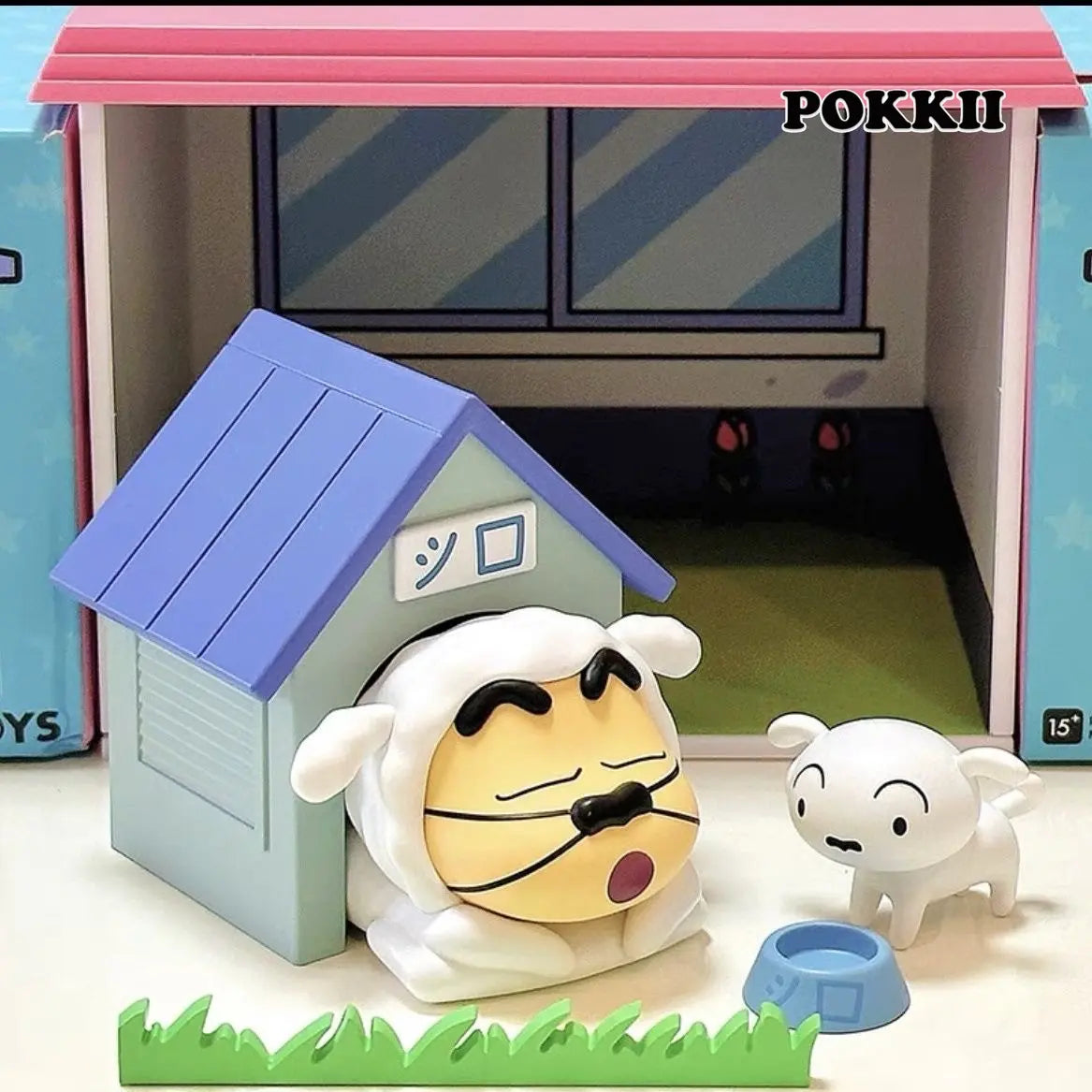 Crayon Shin-Chan "Kasukabe Family" Series Blind Box Figure