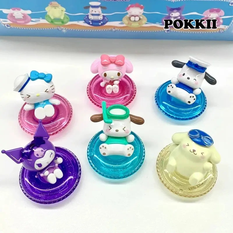 Sanrio Characters " Swimming Ring" Series Mini Beans Blind Bag - POKKII