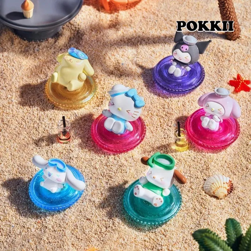 Sanrio Characters " Swimming Ring" Series Mini Beans Blind Bag - POKKII