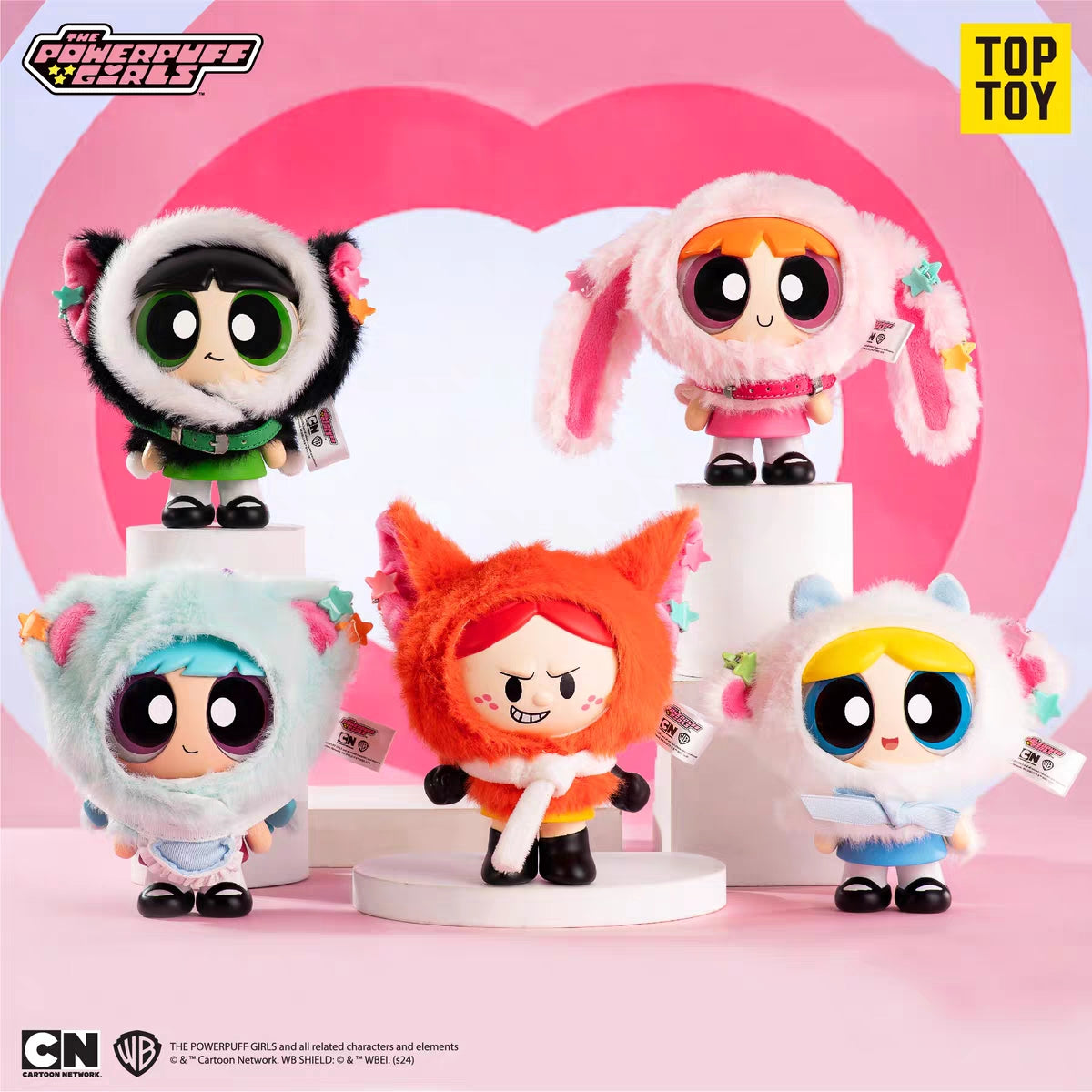 Powerpuff Girls "Animal Cape" Series Pushies Blind Box