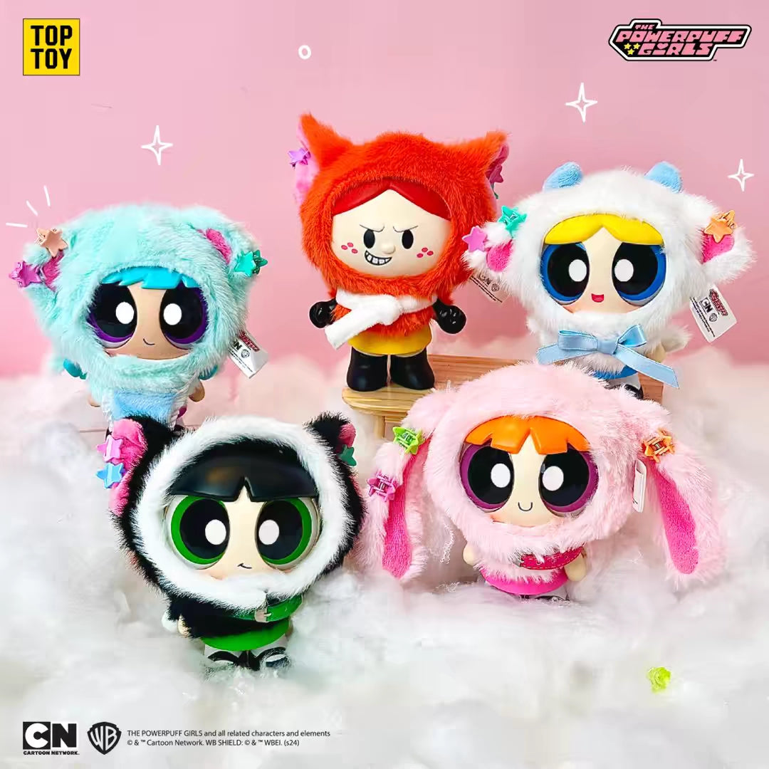 Powerpuff Girls "Animal Cape" Series Pushies Blind Box