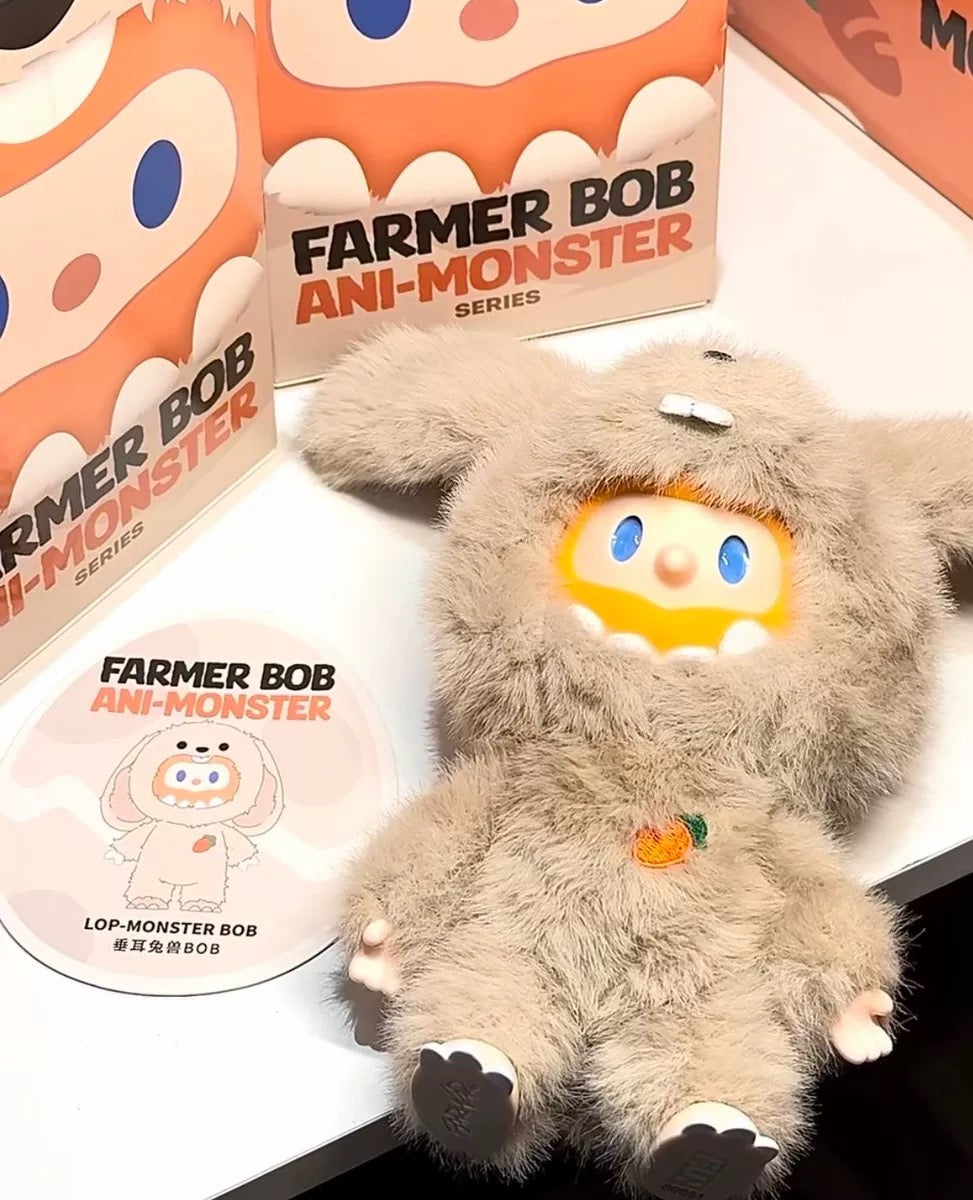 FARMER BOB "Ani-Monster Series" Blind Box Vinyl Plush - Toptoy