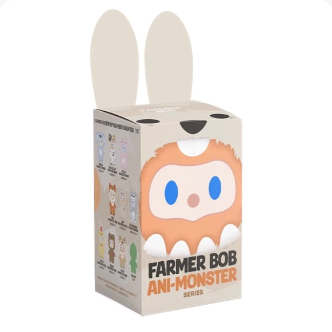 FARMER BOB "Ani-Monster Series" Blind Box Vinyl Plush - Toptoy