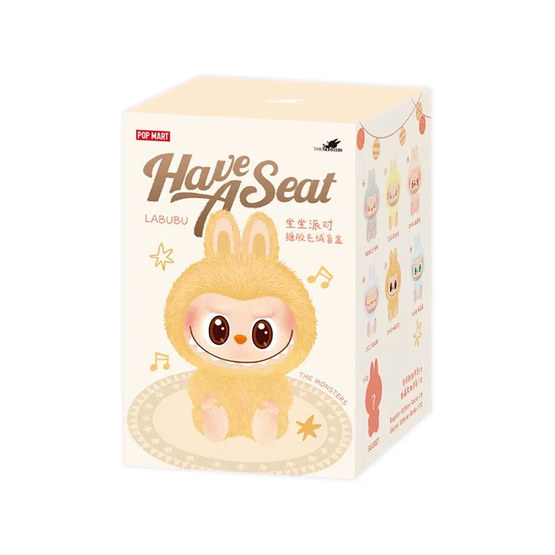 LABUBU "Have A Seat" Series Blind Box Vinyl Plush - Toptoy