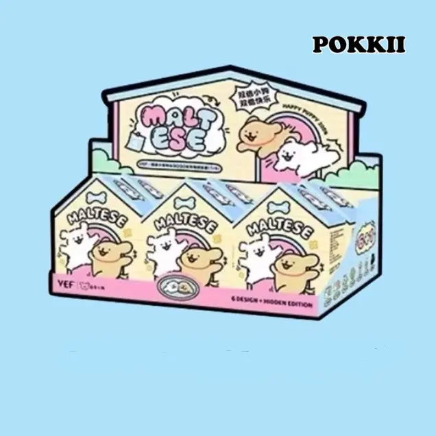 Maltese "Happy GoGo" Series Blind Box Plush - POKKII