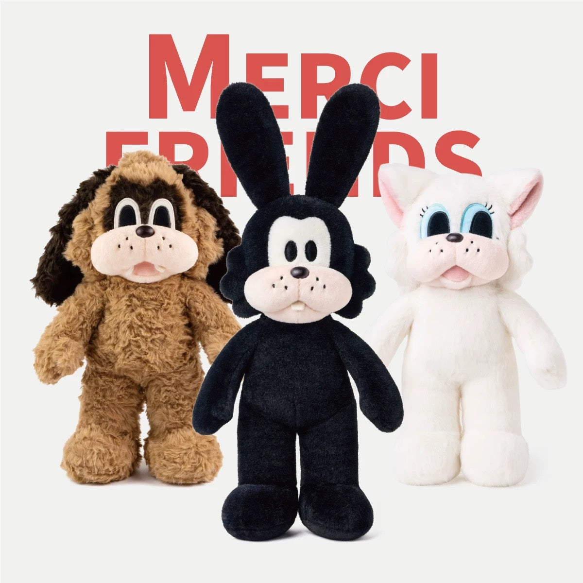 "Merci Friends" Series Cute Plush - Toptoy