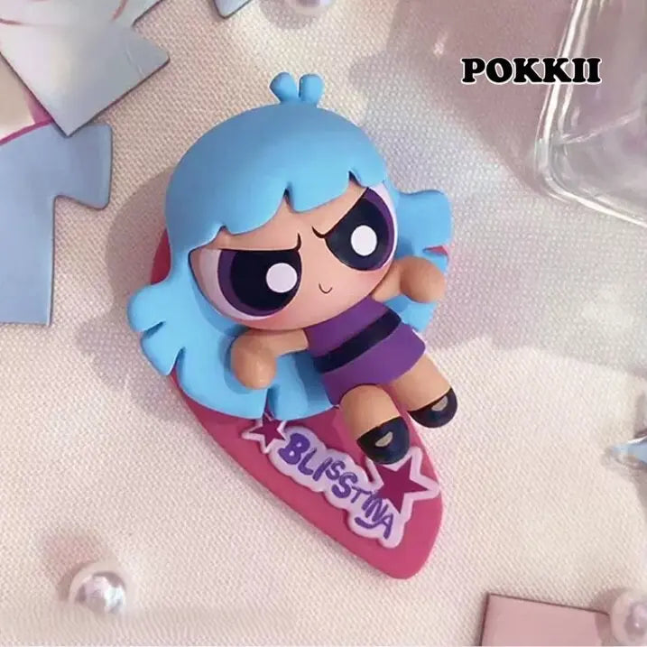 POWERPUFF GIRLS Combinable Fridge Magnets Blind Box - POKKII