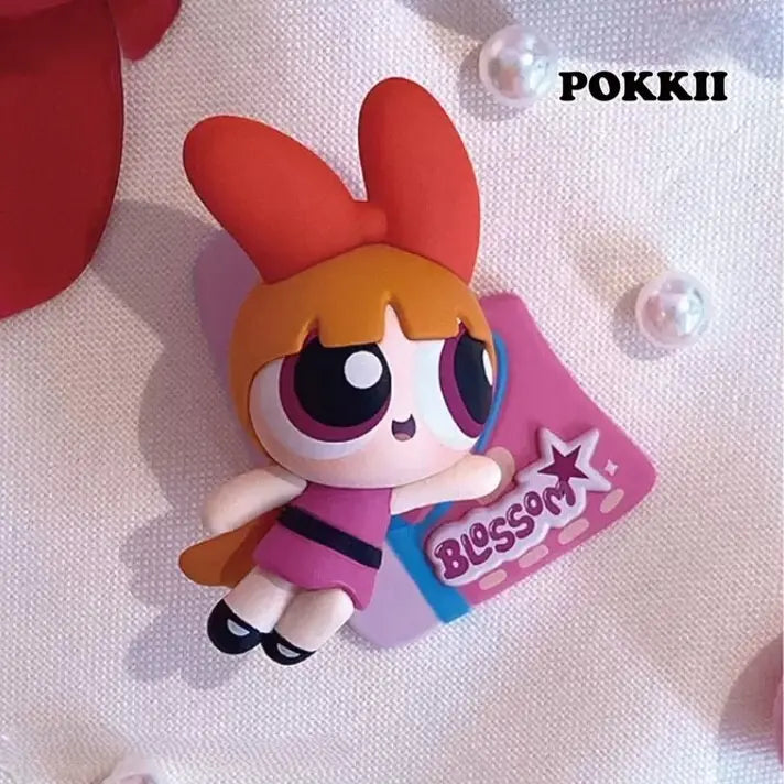 POWERPUFF GIRLS Combinable Fridge Magnets Blind Box - POKKII