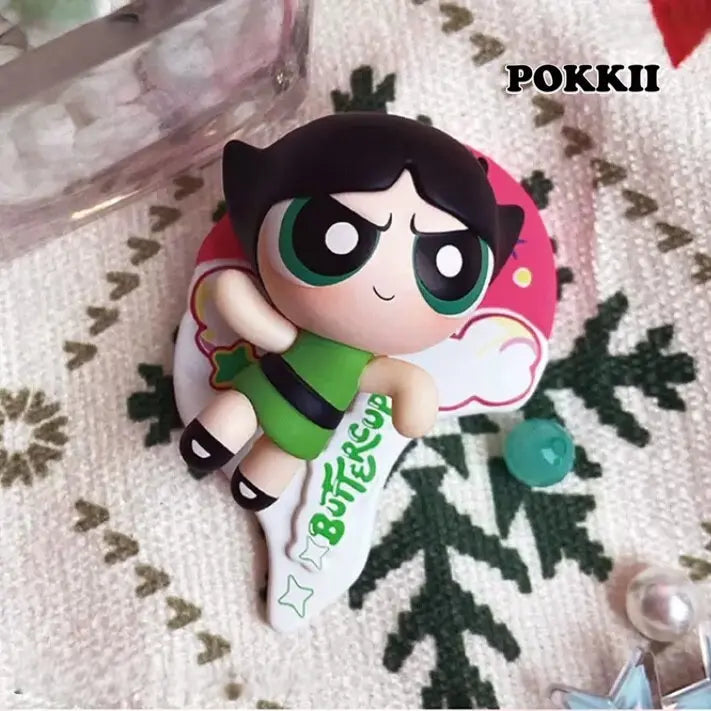 POWERPUFF GIRLS Combinable Fridge Magnets Blind Box - POKKII
