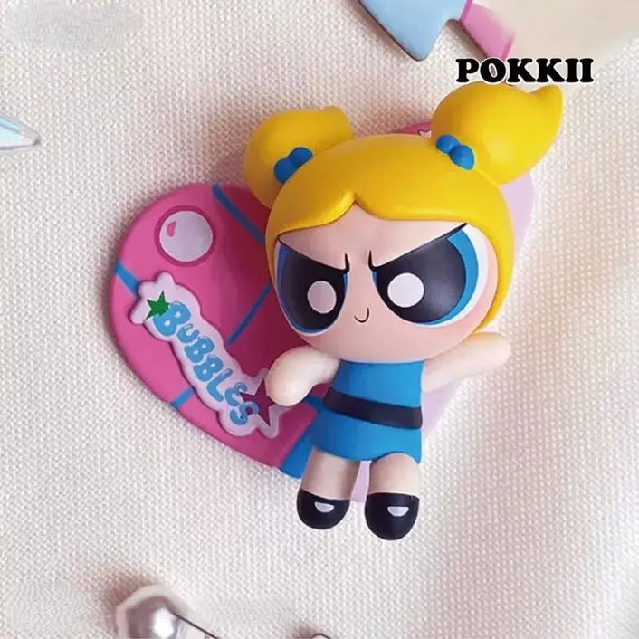 POWERPUFF GIRLS Combinable Fridge Magnets Blind Box - POKKII