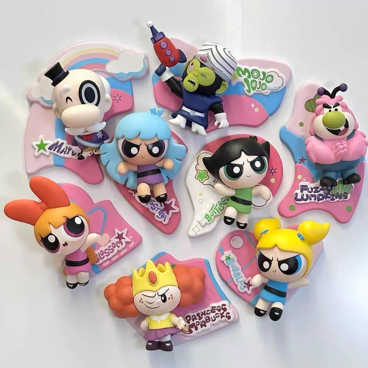 Powerpuff Girls Combinable Fridge Magnets Blind Box - Toptoy