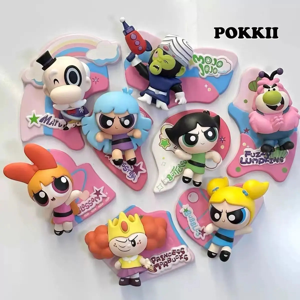 POWERPUFF GIRLS Combinable Fridge Magnets Blind Box