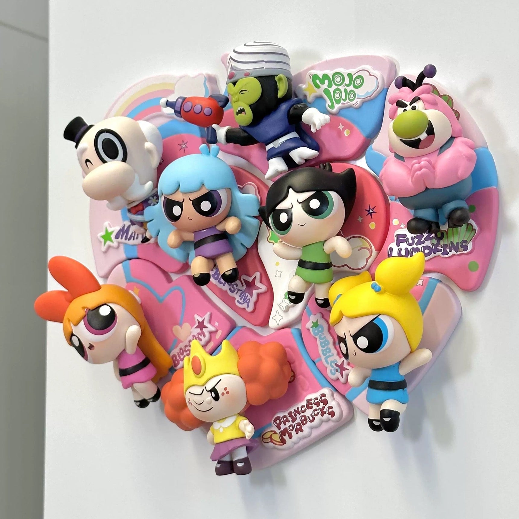 Powerpuff Girls Combinable Fridge Magnets Blind Box - Toptoy