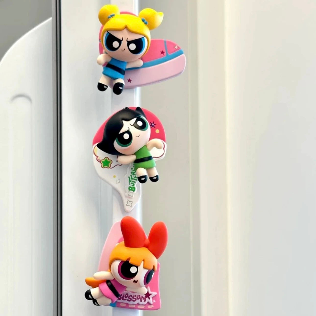 Powerpuff Girls Combinable Fridge Magnets Blind Box - Toptoy