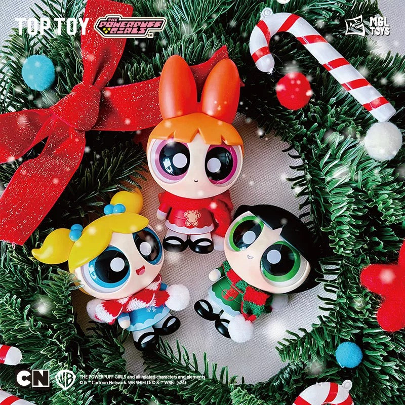 Powerpuff Girls Spring&Winter Themes Figures - Hanger Card Pack - Toptoy