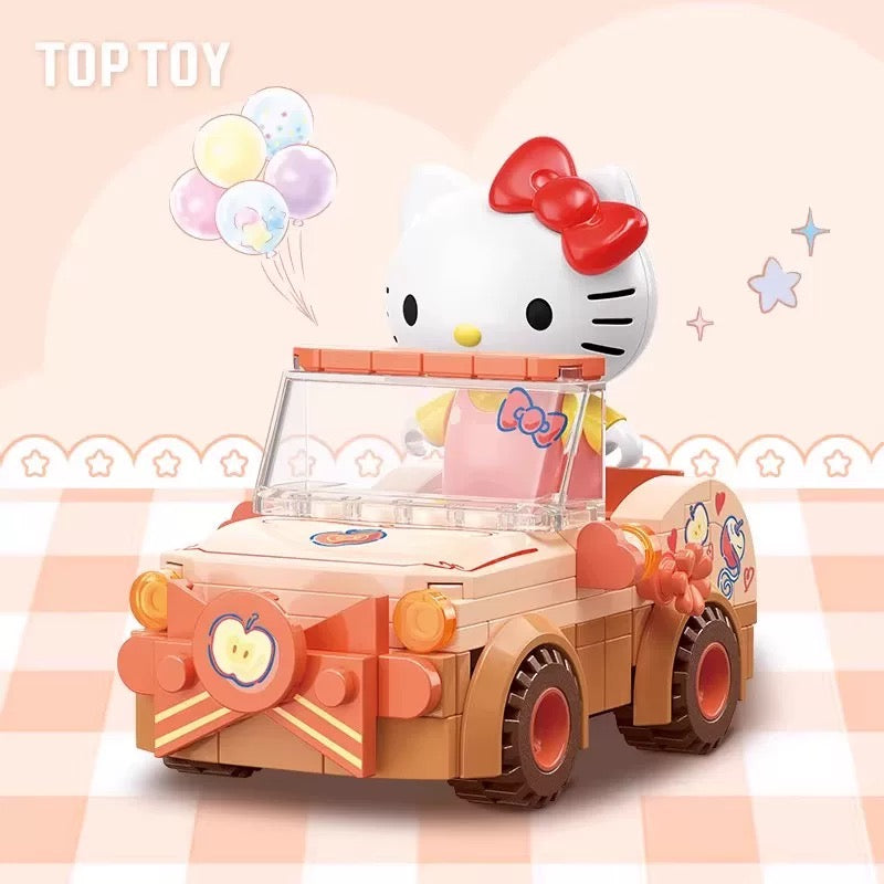 SANRIO "Miniature Car" Series Blind Box Building Blocks