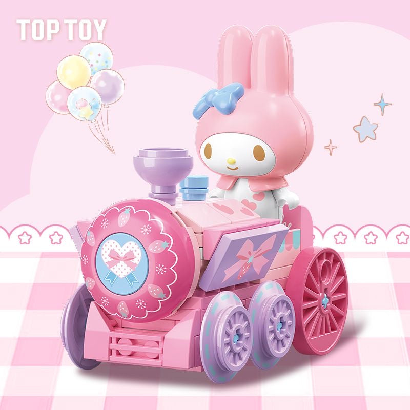 SANRIO "Miniature Car" Series Blind Box Building Blocks