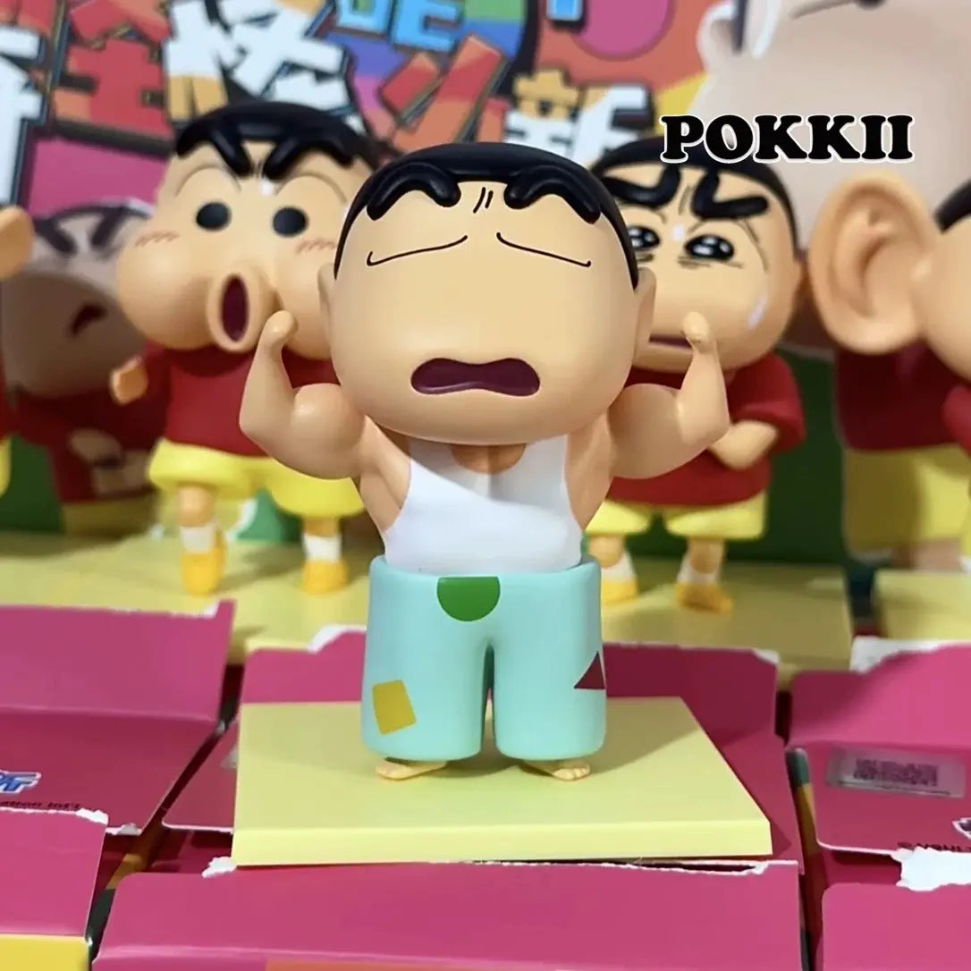 Crayon Shin-Chan "The Comical" Series Blind Box Figure - POKKII
