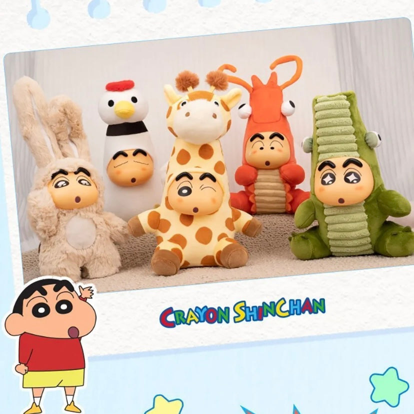 Crayon Shin-chan "Grow Tall" Series Blind Box Vinyl Plush