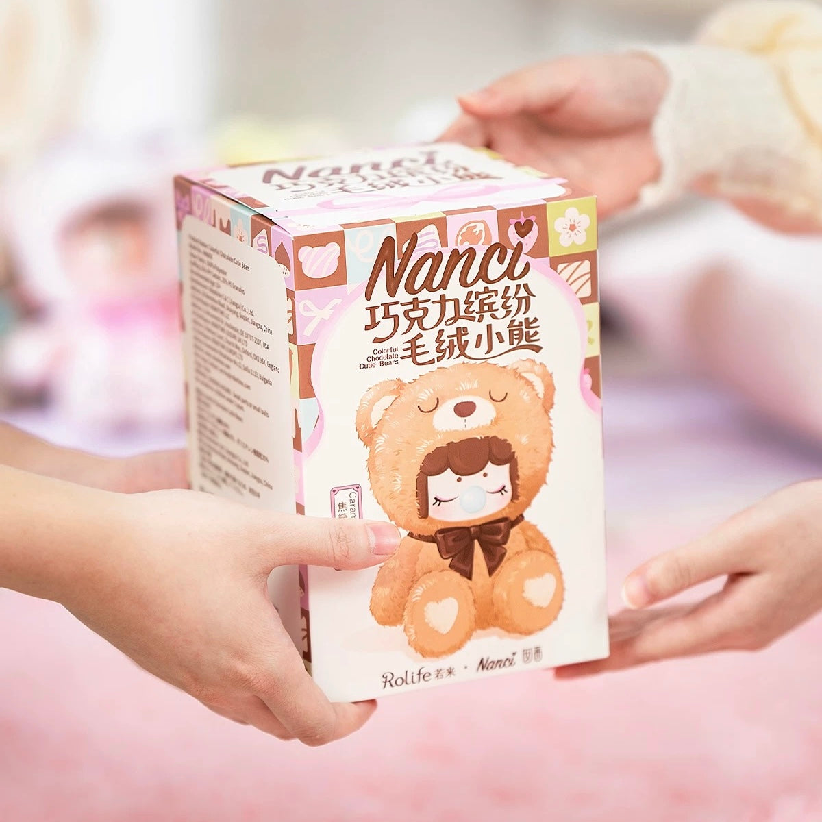 NANCI "Colorful Chocolate Cutie Bears" Series Blind Box Vinyl Plush