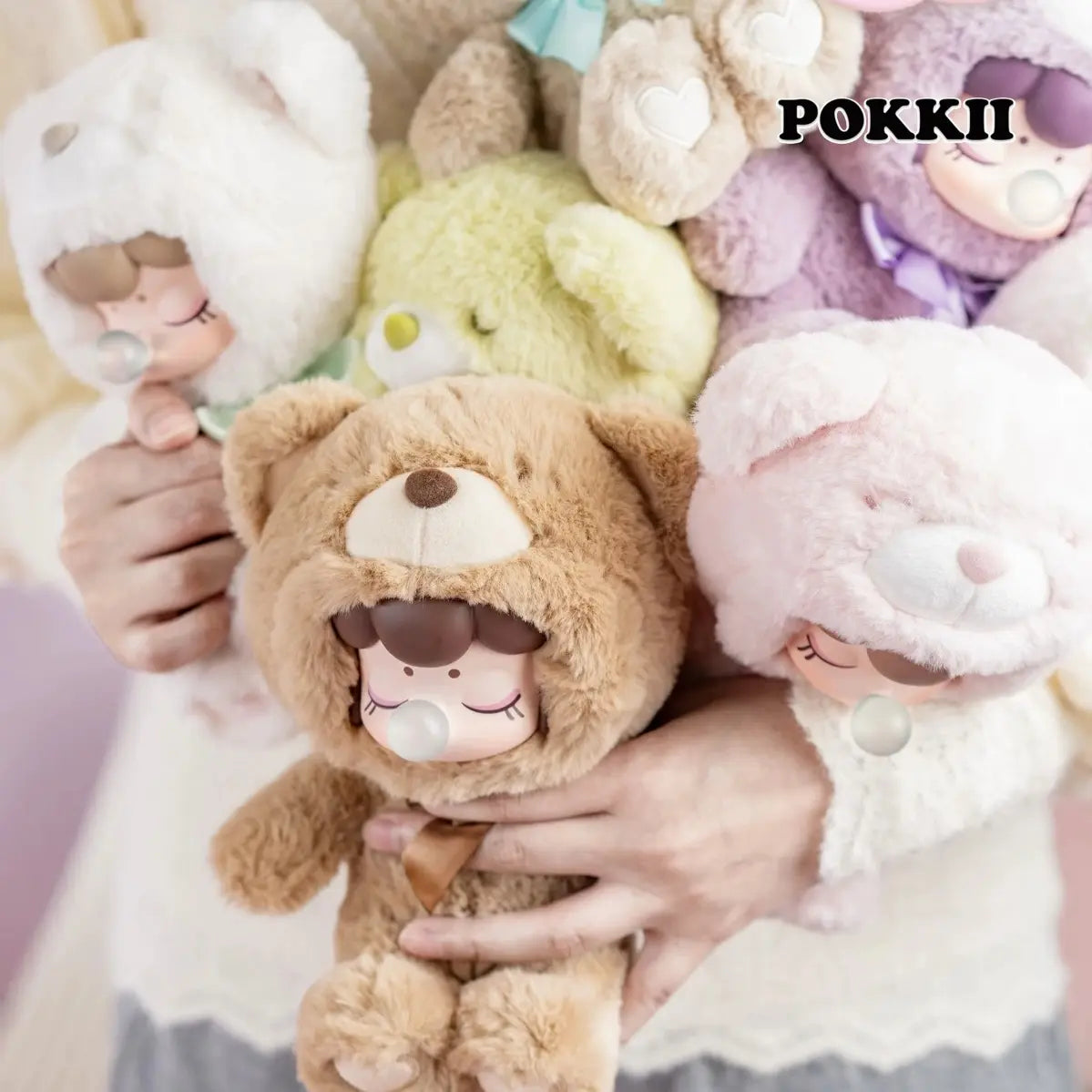 Nanci V1 "Colorful Chocolate Cutie Bears" Series Blind Box Plush - POKKII
