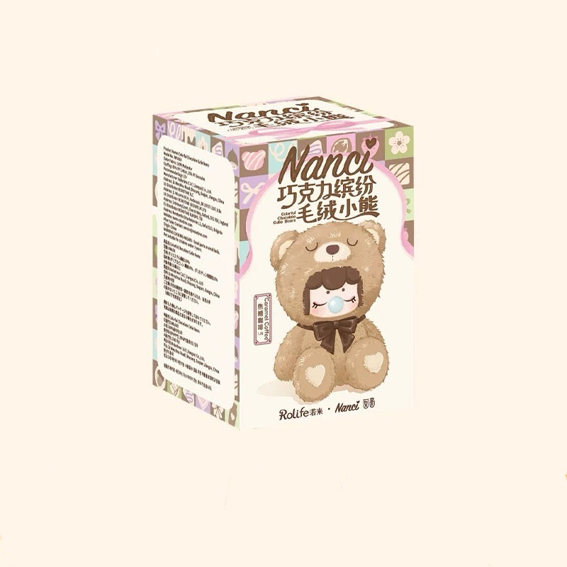 NANCI "Colorful Chocolate Cutie Bears" Series Blind Box Vinyl Plush