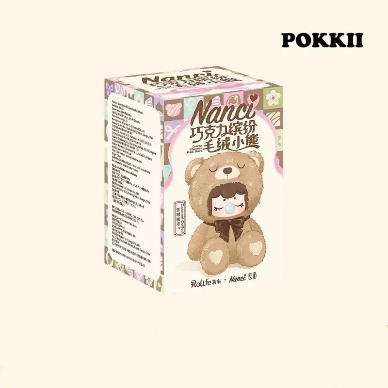 Nanci V1 "Colorful Chocolate Cutie Bears" Series Blind Box Plush - POKKII