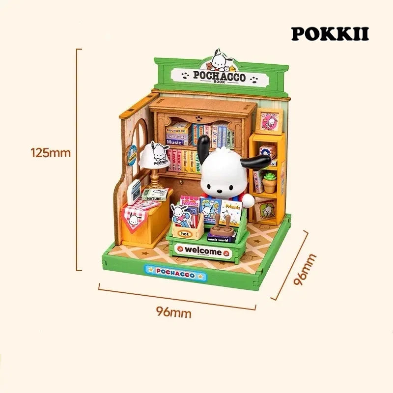 "Shopkeeper" Series DIY Cottage Building Blocks - POKKII