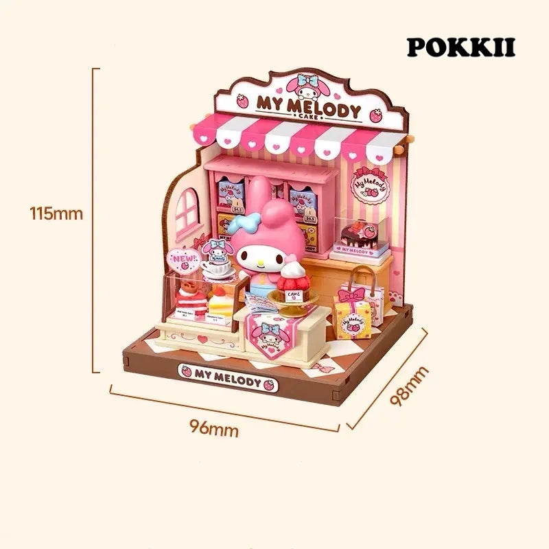 "Shopkeeper" Series DIY Cottage Building Blocks - POKKII