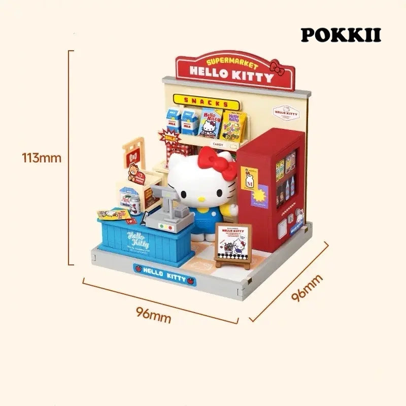 "Shopkeeper" Series DIY Cottage Building Blocks - POKKII
