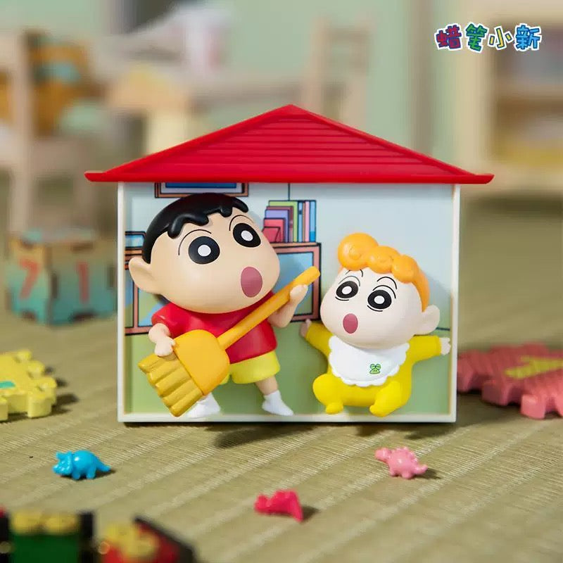 Crayon Shin-Chan "Nohara Family" Series Blind Box Magnetic Figures