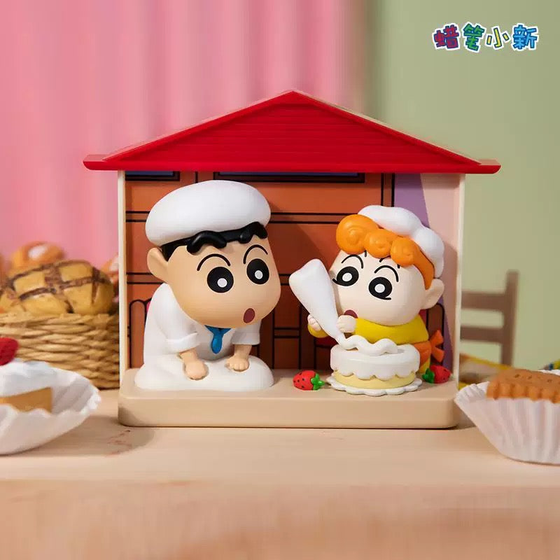 Crayon Shin-Chan "Nohara Family" Series Blind Box Magnetic Figures