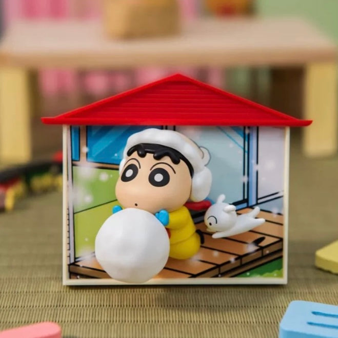 Crayon Shin-Chan "Nohara Family" Series Blind Box Magnetic Figures