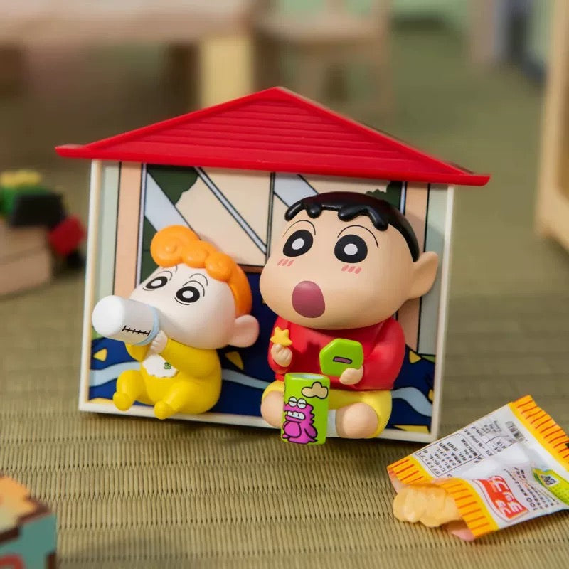 Crayon Shin-Chan "Nohara Family" Series Blind Box Magnetic Figures