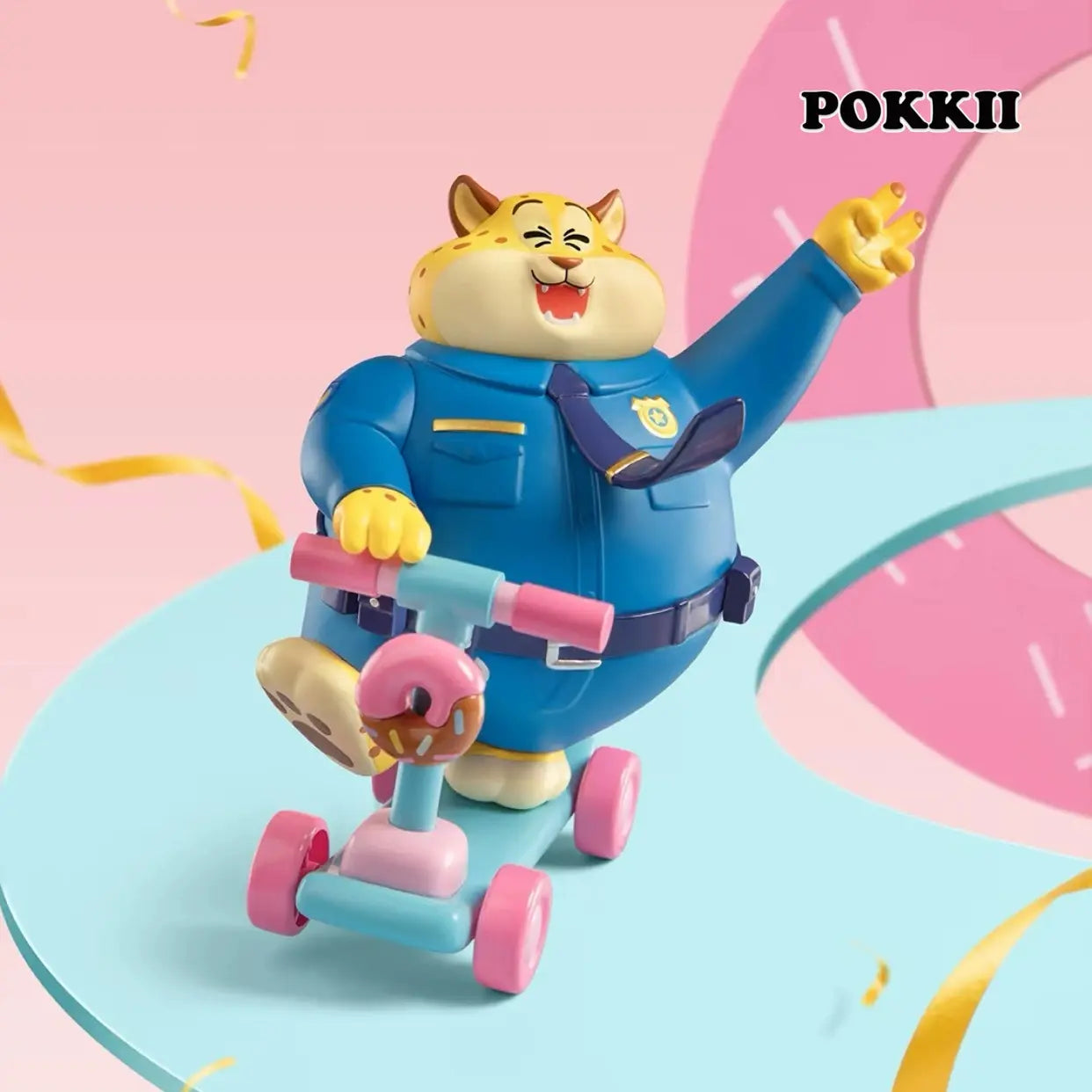 ZOOTOPIA "Clawhauser's Leopard Luck" Series Blind Box Figure