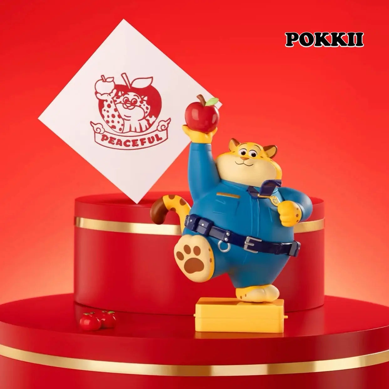 ZOOTOPIA "Clawhauser's Leopard Luck" Series Blind Box Figure