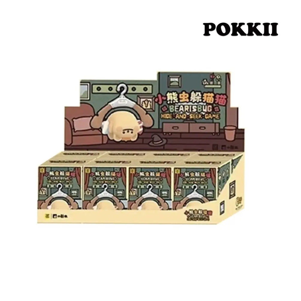 BEARISBUG HIDE-AND-SEEK GAME Series Blind Box Figures - POKKII
