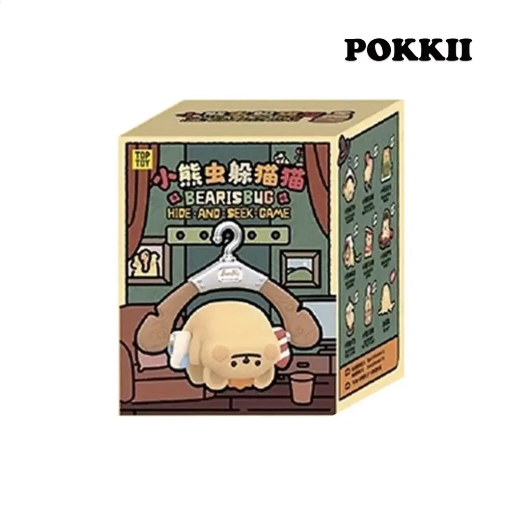 BEARISBUG HIDE-AND-SEEK GAME Series Blind Box Figures - POKKII