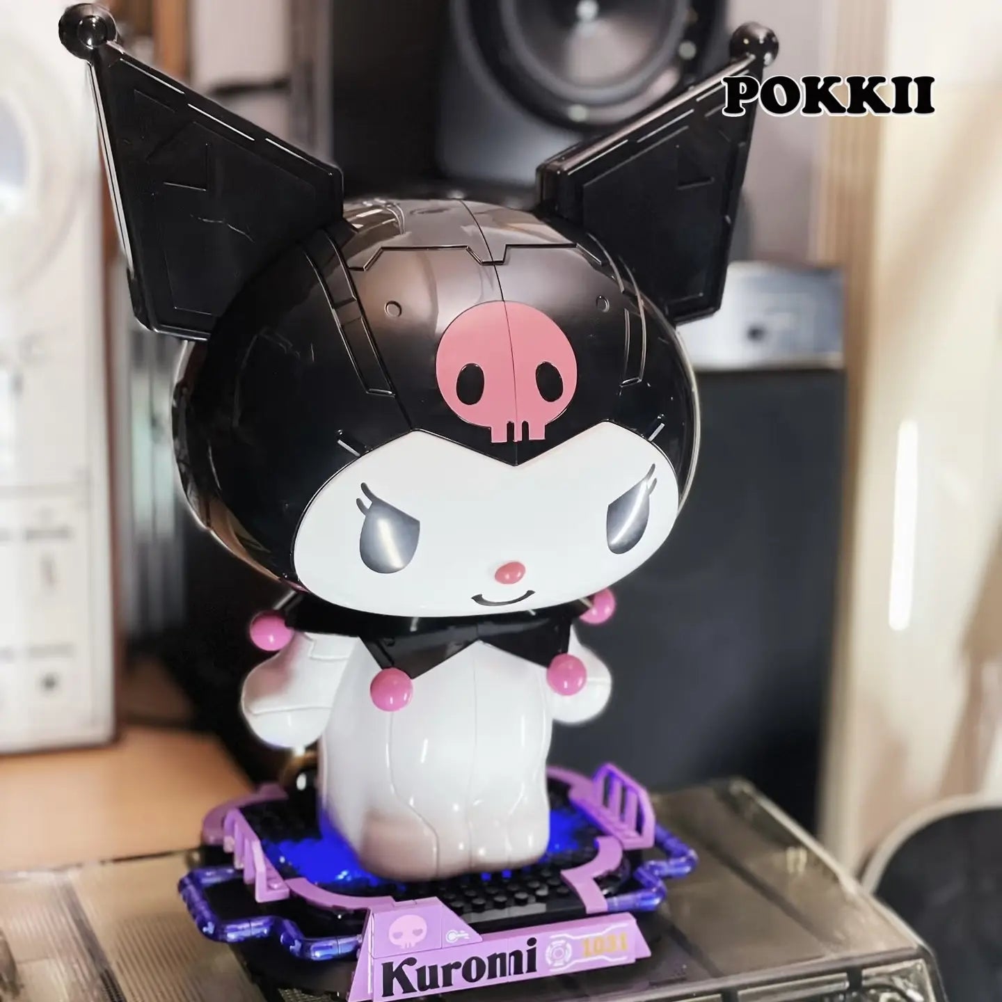 KUROMI Mechanical Building Blocks Set Big Figure 1000+pcs - POKKII