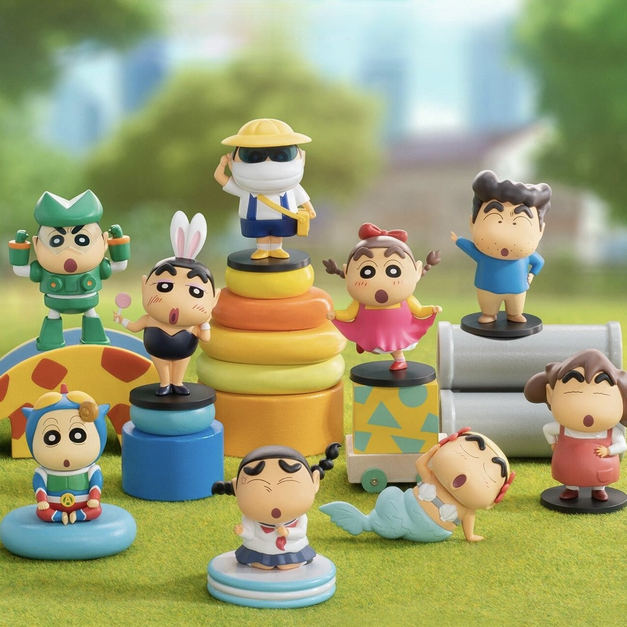 Crayon Shin-Chain Funny Cosplay Series Blind Box Figure