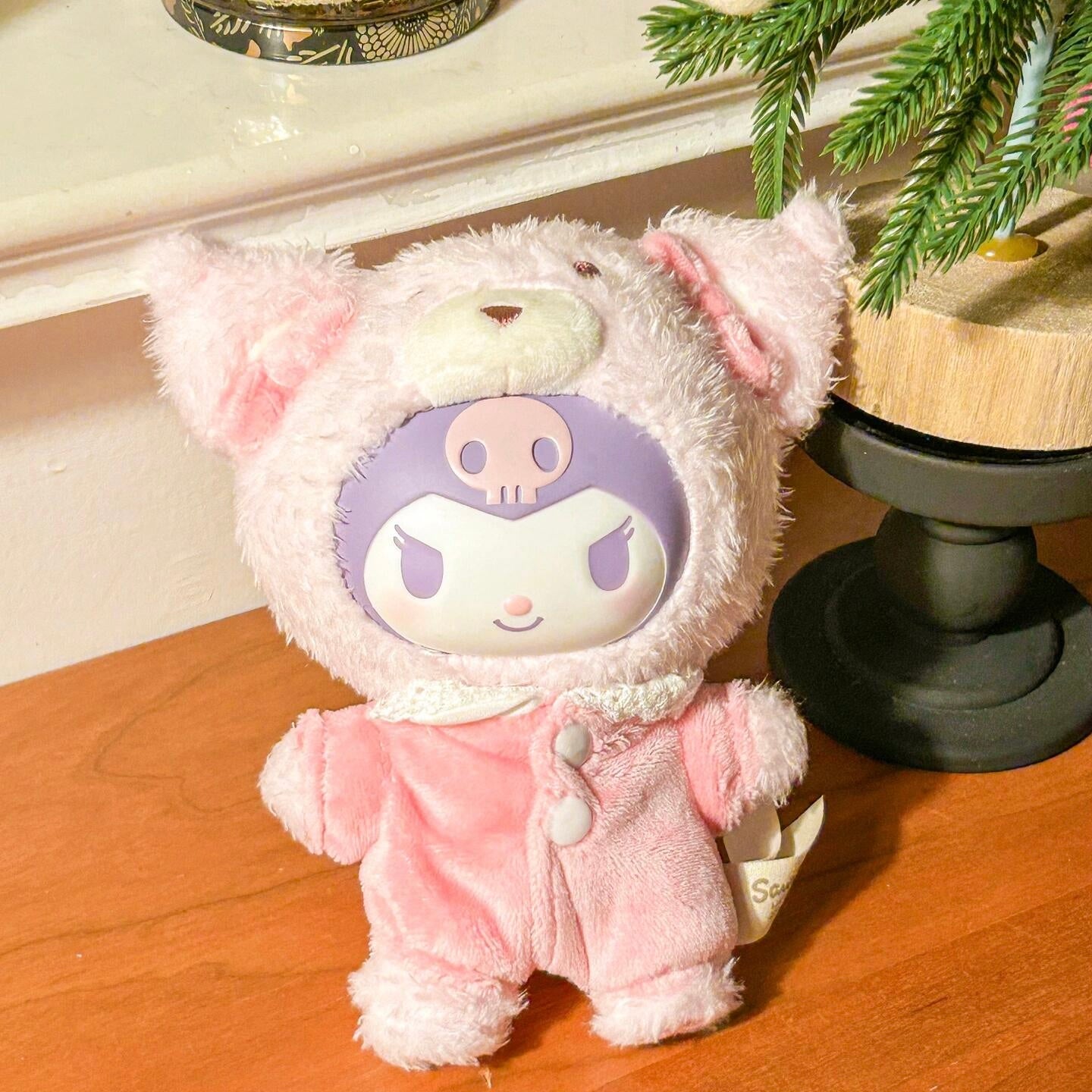 KUROMI Peach Berry Theme Vinyl Plush Doll