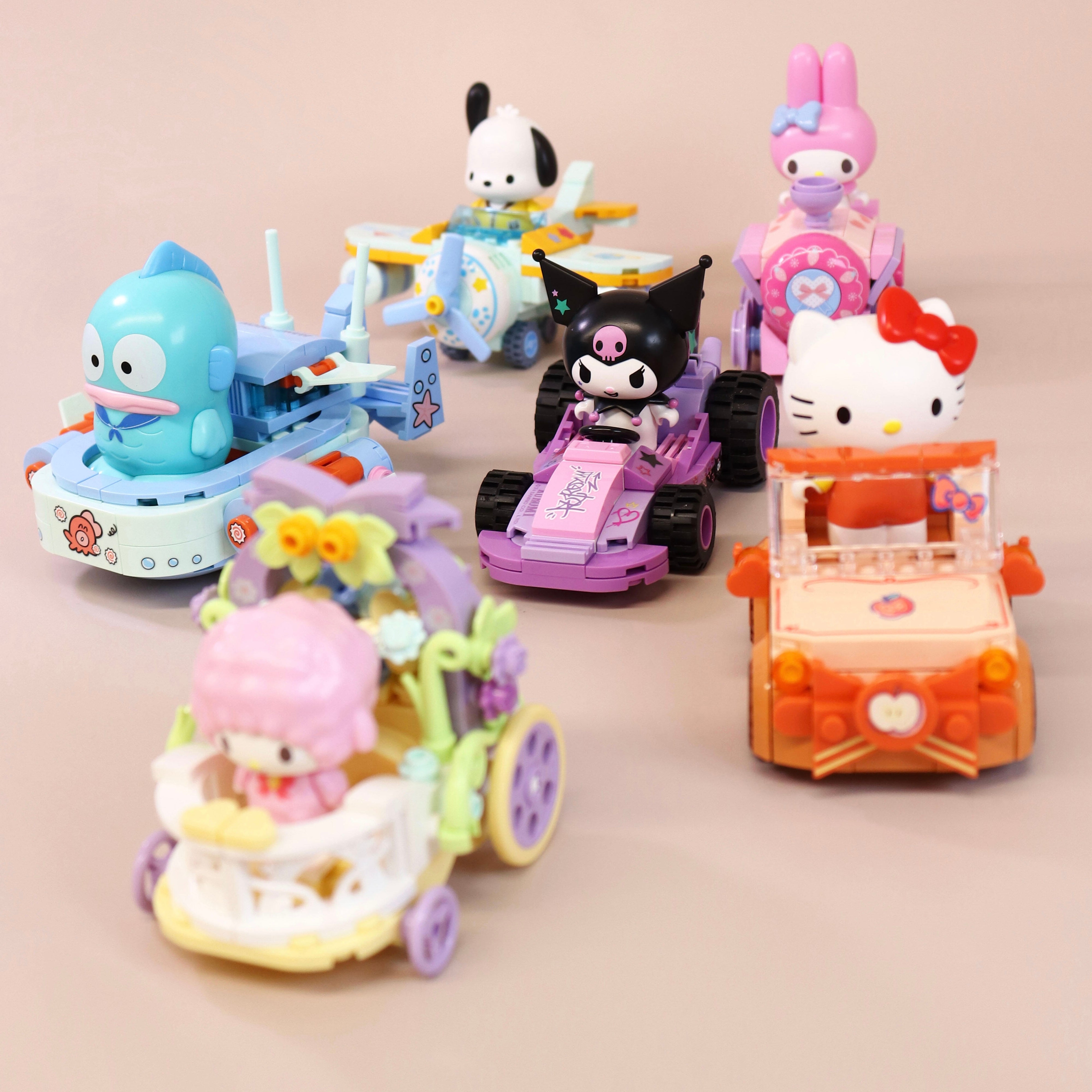 "Miniature Car" Series Blind Box Building Blocks Figure