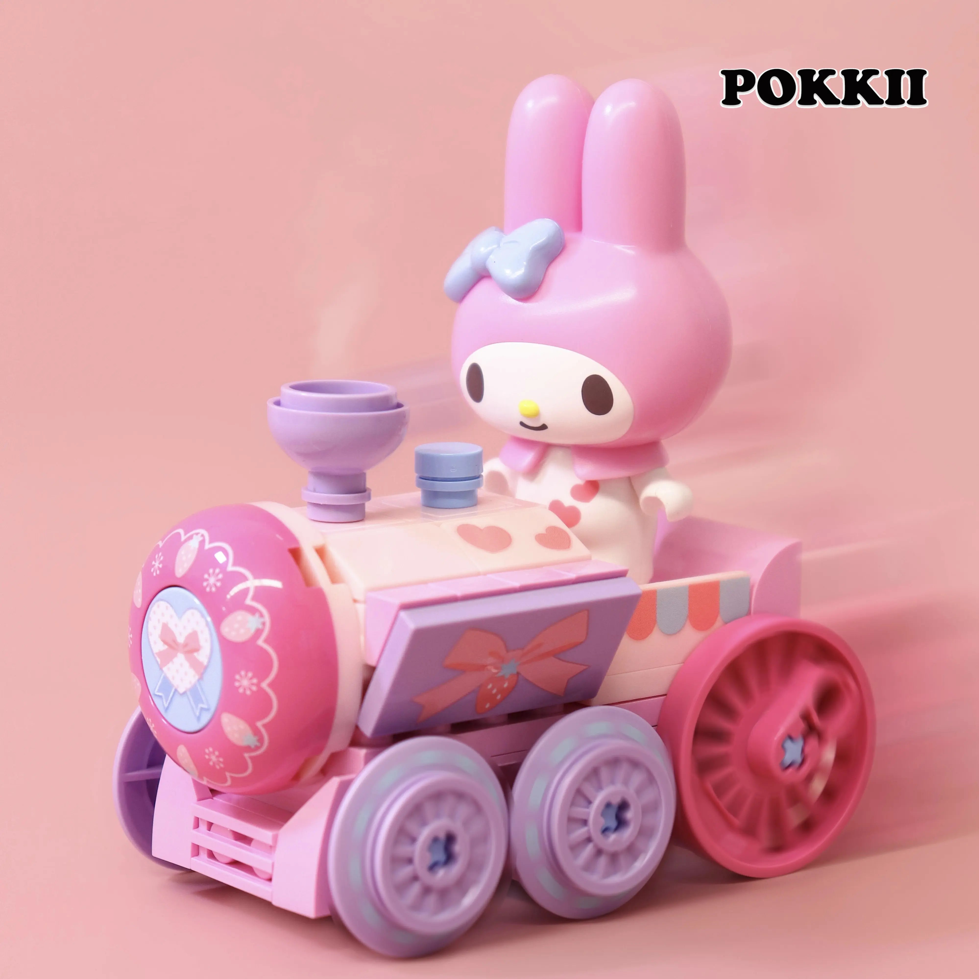 Sanrio Characters "Miniature Car" Series Blind Box Blocks