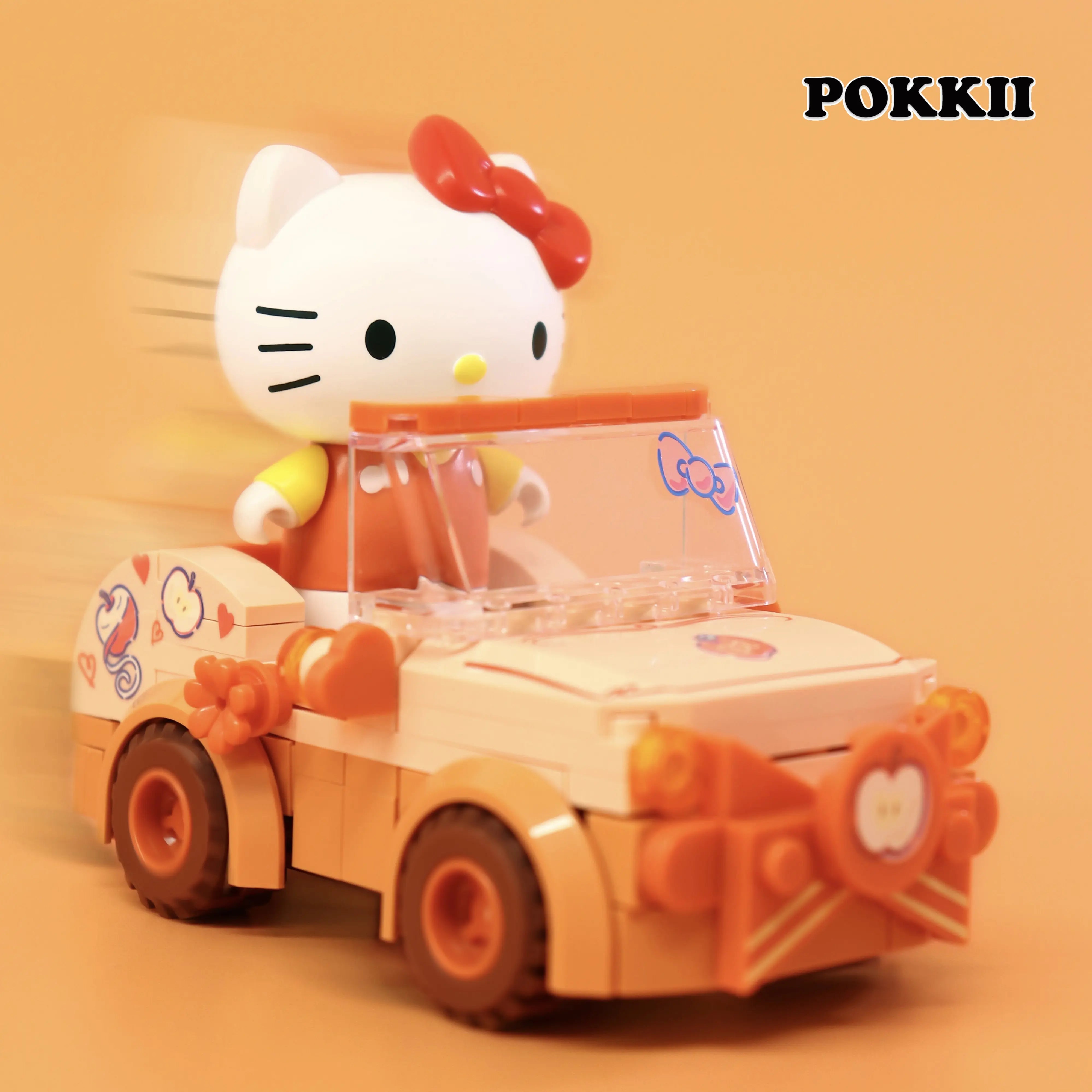 Sanrio Characters "Miniature Car" Series Blind Box Blocks