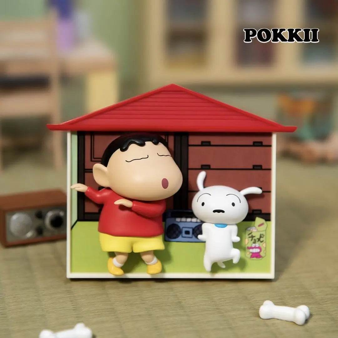Crayon Shin-Chan "Nohara Family" Series Blind Box Fridge magnet - POKKII