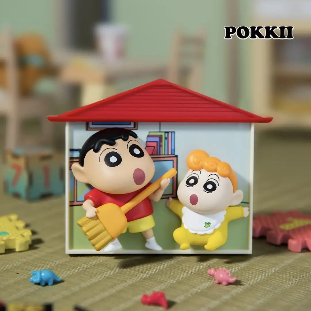 Crayon Shin-Chan "Nohara Family" Series Blind Box Fridge magnet - POKKII