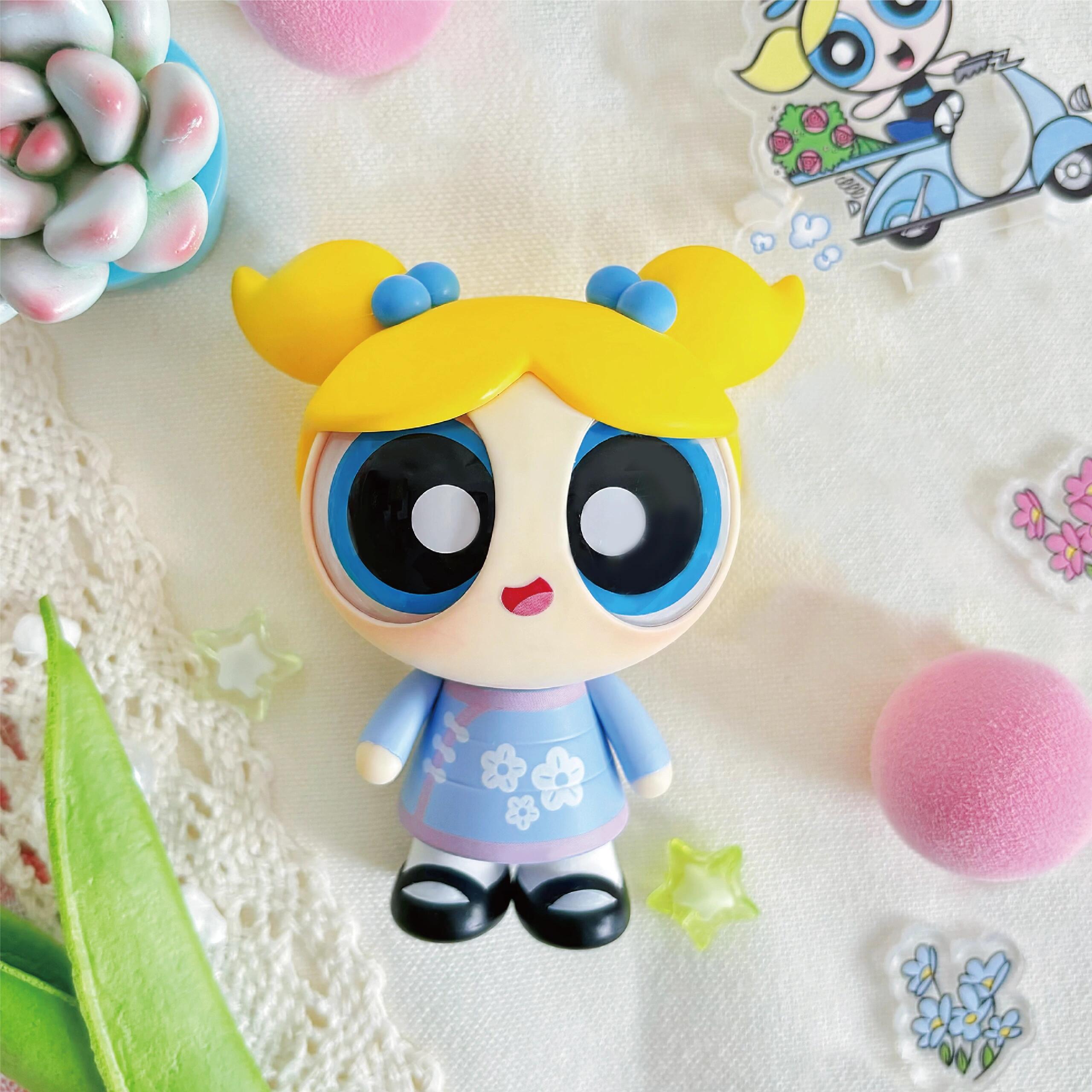 POWERPUFF GIRLS Spring Overtrue Series Figures Hanger Card Pack